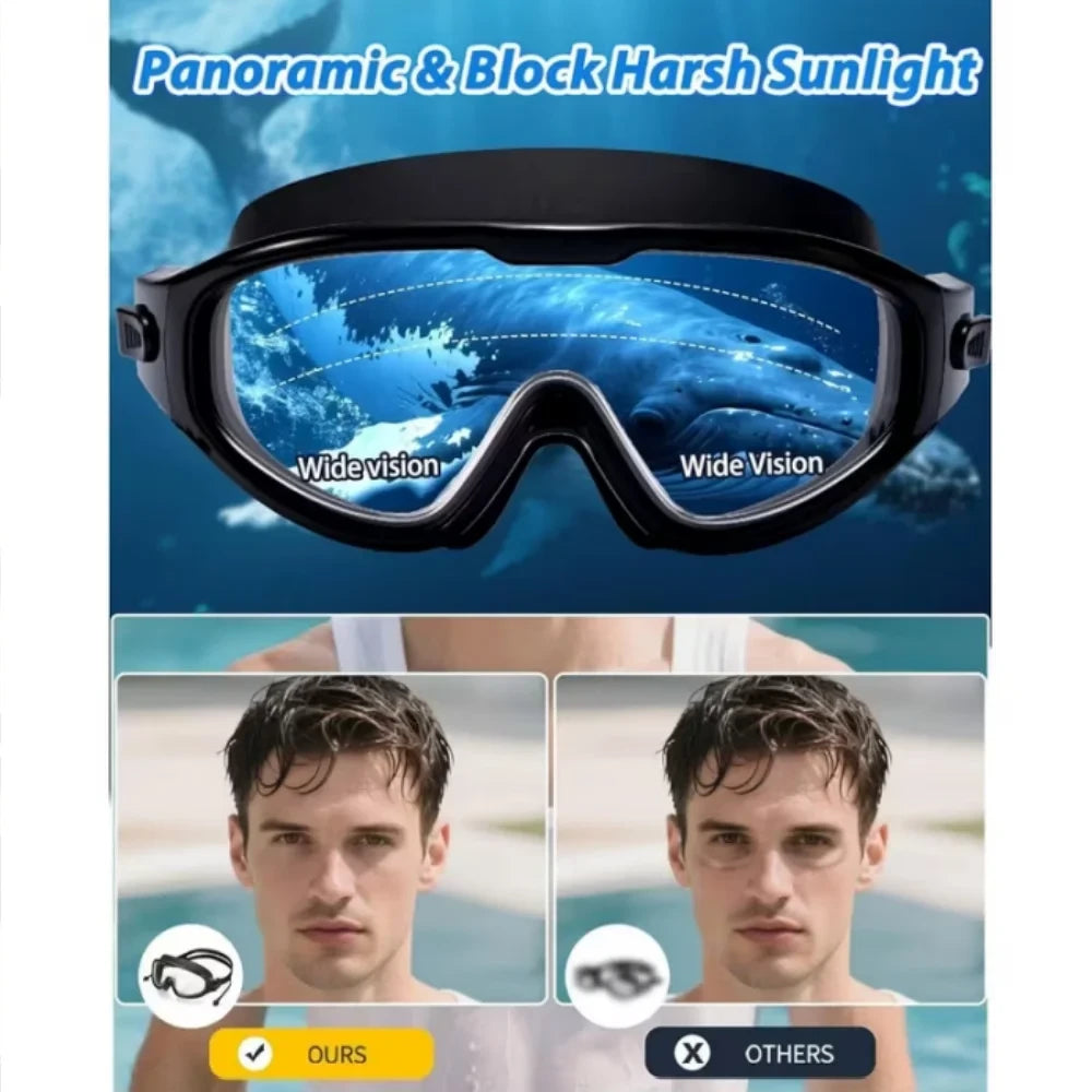 Anti-Fog Adult Swimming Goggles