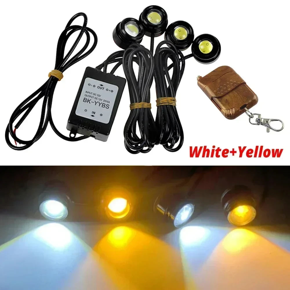 Multimode Wireless LED Vehicle Lighting Kit