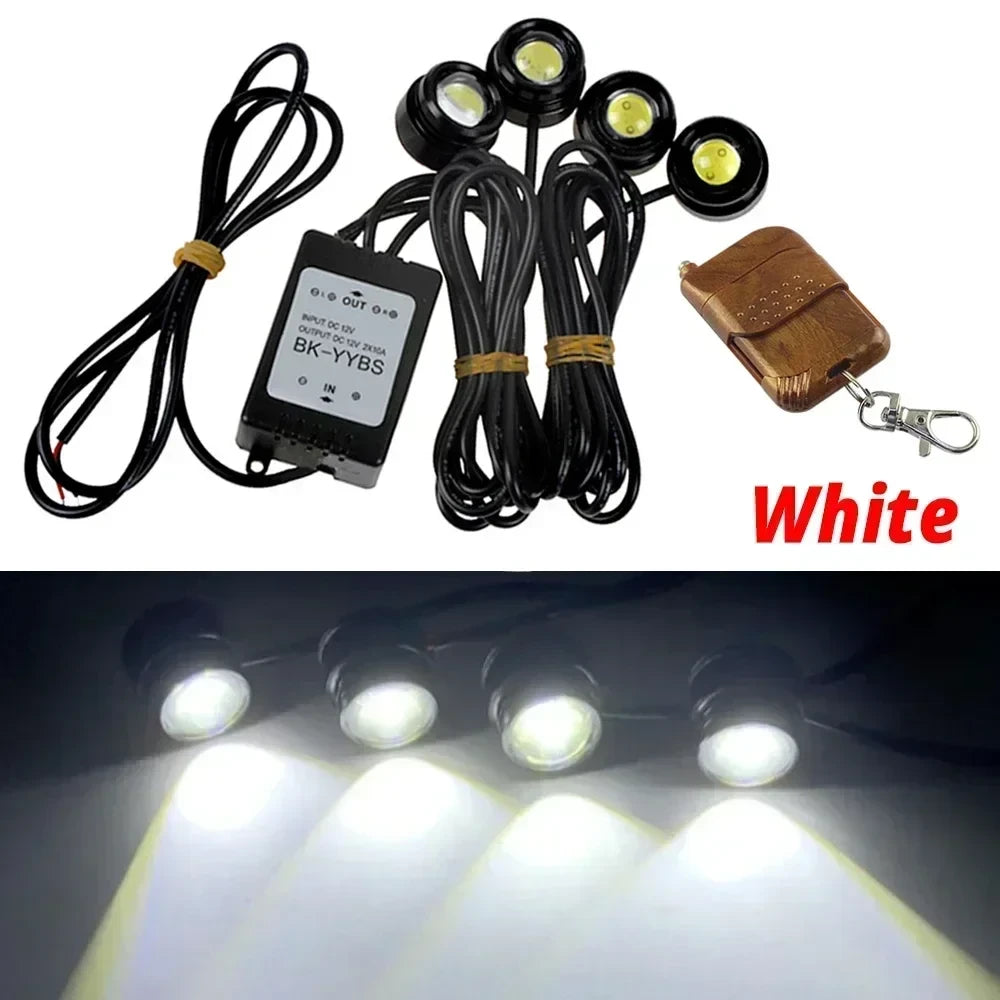 Multimode Wireless LED Vehicle Lighting Kit